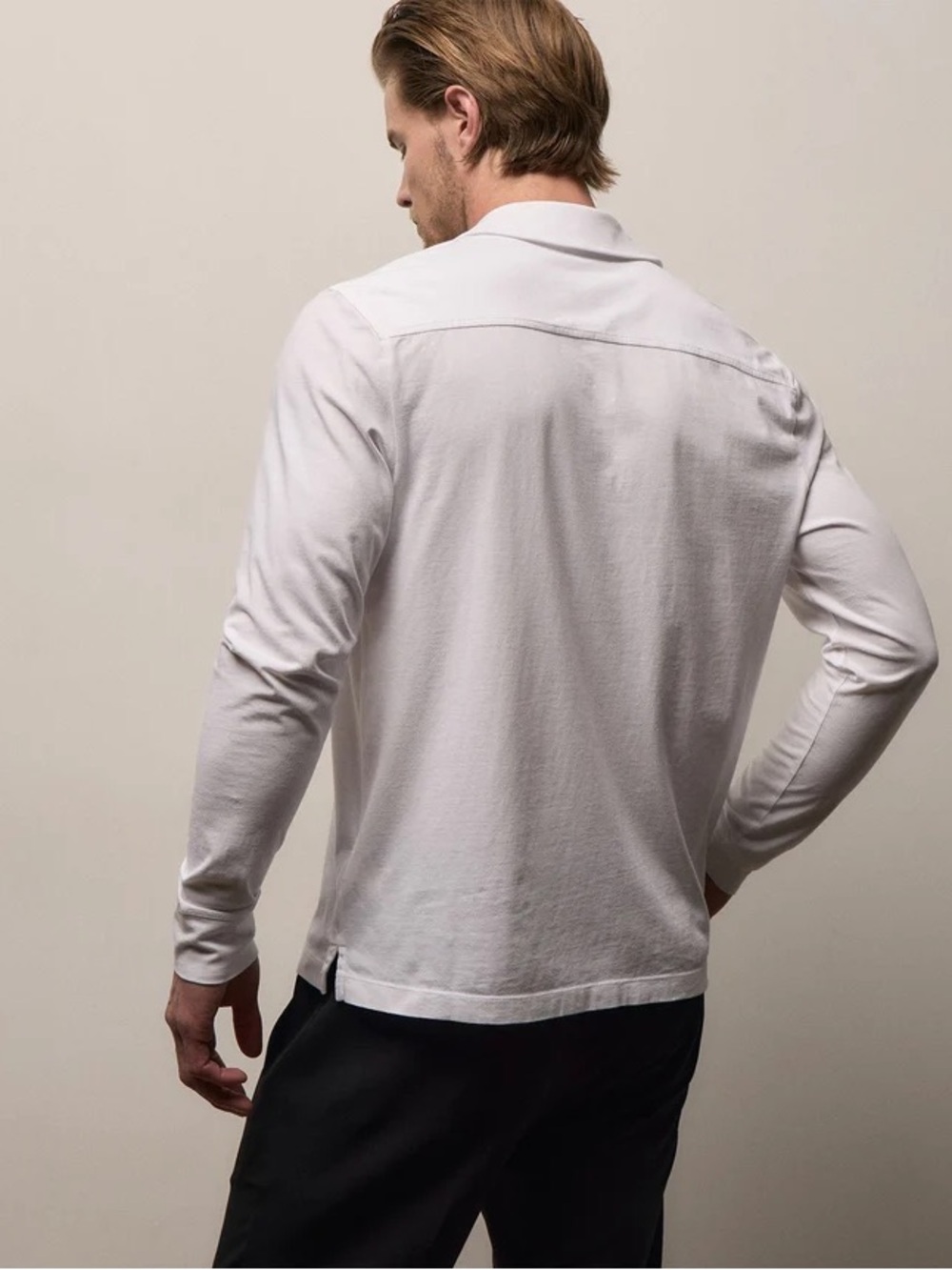 James Perse Clean Finish Jersey Shirt - Picture 4 of 12